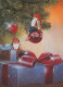 SANTA CLAUS Happy New Year Christmas GNOME Vintage Postcard CPSM #PAU216.A - Santa Claus