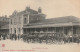 OP 1- (01) BOURG - LA GARE - VOYAGEURS - FIACRES " GRAND HOTEL DE FRANCE "- ANIMATION - 2 SCANS - Autres & Non Classés