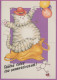 GATO GATITO Animales Vintage Tarjeta Postal CPSM #PAM132.A - Chats