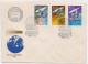 Edmond Halley, Halley's Comet, Astronomy, Satellite, Space, Telescope, Star Of Bethlehem Jesus Birth, Hungary FDC 1986 - Astronomie