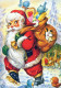 SANTA CLAUS CHRISTMAS Holidays Vintage Postcard CPSM #PAK844.A - Santa Claus