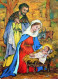 Vierge Marie Madone Bébé JÉSUS Noël Religion Vintage Carte Postale CPSM #PBB930.A - Virgen Maria Y Las Madonnas