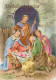Vierge Marie Madone Bébé JÉSUS Noël Religion #PBB710.A - Vergine Maria E Madonne