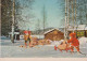 SANTA CLAUS Happy New Year Christmas GNOME Vintage Postcard CPSM #PBB037.A - Santa Claus