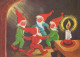 PÈRE NOËL Bonne Année Noël GNOME Vintage Carte Postale CPSM #PBA959.A - Santa Claus