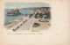 OP 9- (06)  NICE - LA PROMENADE DES ANGLAIS A VOL D' OISEAU - CARTE COLORISEE - 2 SCANS - Plazas