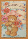 NASCERE Animale Vintage Cartolina CPSM #PBS187.A - Bären
