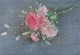 FLOWERS LENTICULAR 3D Vintage Postcard CPSM #PAZ175.A - Flowers