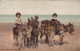 ESEL Tiere Kinder Vintage Antik Alt CPA Ansichtskarte Postkarte #PAA204.A - Ezels