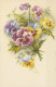 FIORI Vintage Cartolina CPA #PKE573.A - Flowers