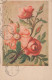 FLOWERS Vintage Postcard CPA #PKE591.A - Blumen