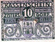 10 HELLER 1920 Stadt ZISTERSDORF Niedrigeren Österreich Notgeld #PE116 - Lokale Ausgaben