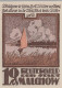 10 PFENNIG 1922 Stadt MALCHOW Mecklenburg-Schwerin UNC DEUTSCHLAND #PI511 - Lokale Ausgaben