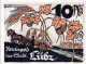 10 PFENNIG 1922 Stadt LÜBZ Mecklenburg-Schwerin DEUTSCHLAND Notgeld #PJ126 - Lokale Ausgaben