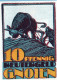 10 PFENNIG 1922 Stadt GNOIEN Mecklenburg-Schwerin DEUTSCHLAND Notgeld #PJ153 - Lokale Ausgaben