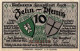10 PFENNIG 1920 Stadt LYCK East PRUSSLAND DEUTSCHLAND Notgeld Banknote #PF897 - [11] Local Banknote Issues