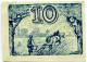 10 PFENNIG 1920 Stadt GROSSENHAIN Saxony DEUTSCHLAND Notgeld Papiergeld Banknote #PL610 - [11] Local Banknote Issues