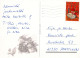 WEIHNACHTSMANN SANTA CLAUS Neujahr Weihnachten SCHNEEMANN Vintage Ansichtskarte Postkarte CPSM #PAU401.DE - Santa Claus