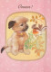 HUND Tier Vintage Ansichtskarte Postkarte CPSM #PAN949.DE - Dogs