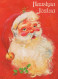 WEIHNACHTSMANN SANTA CLAUS WEIHNACHTSFERIEN Vintage Postkarte CPSM #PAJ803.DE - Santa Claus