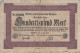 100000 MARK 1923 Stadt AACHEN Rhine DEUTSCHLAND Papiergeld Banknote #PK966 - [11] Emissions Locales