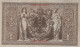 1000 MARK 1910 DEUTSCHLAND Papiergeld Banknote #PL294 - [11] Emisiones Locales