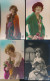 LOT VAN 40  FOTO KAARTEN MET  VROUWEN      ZIE AFBEELDINGEN ( LOT 2 ) - Women