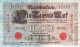 1000 MARK 1910 DEUTSCHLAND Papiergeld Banknote #PL291 - [11] Emisiones Locales