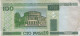 100 RUBLES 2000 BELARUS Papiergeld Banknote #PK599 - Lokale Ausgaben