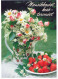 FLORES Vintage Tarjeta Postal CPSM #PAS636.ES - Flowers