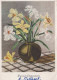 FLORES Vintage Tarjeta Postal CPSM #PAR010.ES - Flowers