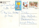 PAPÁ NOEL NAVIDAD Fiesta Vintage Tarjeta Postal CPSM #PAJ661.ES - Santa Claus