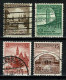 DR 1938  Mi. 665/68 (o)  Yv. 608/11 (o) (2 Scans) - Used Stamps