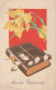 OSTERN FLOWERS Vintage Ansichtskarte Postkarte CPA #PKE303.DE - Ostern