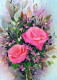 FLOWERS Vintage Ansichtskarte Postkarte CPSM #PBZ442.DE - Blumen