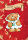 GEBÄREN Tier Vintage Ansichtskarte Postkarte CPSM #PBS220.DE - Bears