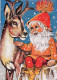 WEIHNACHTSMANN SANTA CLAUS Neujahr Weihnachten Vintage Ansichtskarte Postkarte CPSM #PBL177.DE - Santa Claus