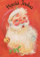 PÈRE NOËL NOËL Fêtes Voeux Vintage Carte Postale CPSM #PAJ802.FR - Santa Claus