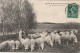 OP 23-TYPES ET SCENES CHAMPETRES - GARDEUSE DE MOUTONS - 2 SCANS - Other & Unclassified