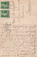 OP 25- " PAX 1916 " - CARTE PATRIOTIQUE - DRAPEAU CROIX ROUGE  ET RAMEAU D' OLIVIER - ILLUSTRATEUR FERRERO - 2 SCANS - Patriotic