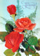 FLOWERS Vintage Postcard CPSM #PAR731.GB - Blumen