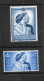 GREAT BRITAIN 1948 SILVER WEDDING SET LIGHTLY MOUNTED MINT Cat £40 - Unused Stamps