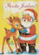 SANTA CLAUS CHRISTMAS Holidays Vintage Postcard CPSM #PAJ938.GB - Santa Claus