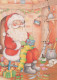 SANTA CLAUS CHRISTMAS Holidays Vintage Postcard CPSM #PAK152.GB - Santa Claus