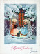 ANGEL CHRISTMAS Holidays Vintage Postcard CPSM #PAH125.GB - Anges