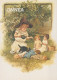 ENFANTS ENFANTS Scène S Paysages Vintage Postal CPSM #PBT185.FR - Scene & Paesaggi