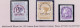 Great Britain Fantasy Stamps QV 6d On 2/6d, 2/6d And 1d SNARK SETTLEMENTS REVENUE - Other & Unclassified