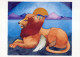 LION Animaux Vintage Carte Postale CPSM #PBS030.FR - Lions