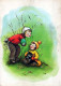 PÂQUES ENFANTS ŒUF Vintage Carte Postale CPSM #PBO287.FR - Easter