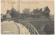 Pontoise (95) , Passage A Niveau De La Rue Saint Martin , Locomotive , Envoyée En 1907 - Pontoise